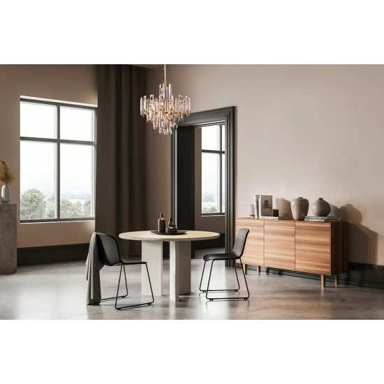 Maytoni pendant lamp 8xE14x40W, gold, Flare DIA200PL-08G Maytoni pendant lamp 8xE14x40W, gold, Flare DIA200PL-08G
