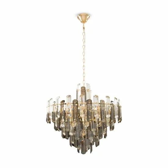 Maytoni pendant lamp 8xE14x40W, gold, Flare DIA200PL-08G Maytoni pendant lamp 8xE14x40W, gold, Flare DIA200PL-08G