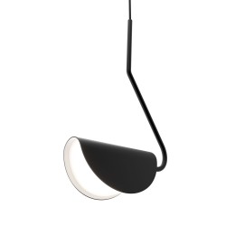 Maytoni pendant lamp 1xG9x28W, black, Mollis MOD126PL-01B