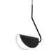 Maytoni pendant lamp 1xG9x28W, black, Mollis MOD126PL-01B Maytoni pendant lamp 1xG9x28W, black, Mollis MOD126PL-01B