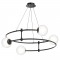 Maytoni pendant lamp 4xG9x40W, black, Balance MOD317PL-04B