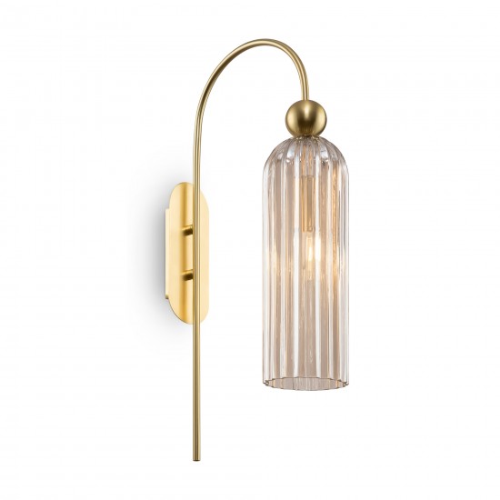 Maytoni wall lamp 1xE14x40W, cognac, Antic MOD302WL-01CG