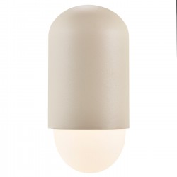 Nordlux outdoor wall lamp 1xE27x60W, sand, Heka 2118211008