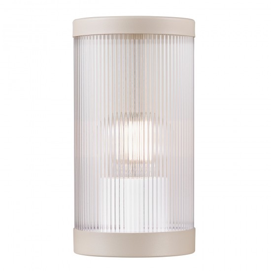 Nordlux outdoor wall lamp 1xE27x25W, sand, Coupar 2218061008