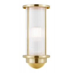 Nordlux outdoor wall lamp 1xE27x15W, brass, Linton 2218281035