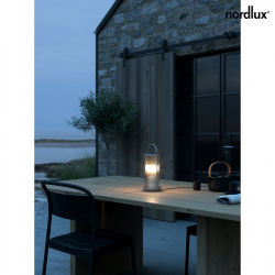 Nordlux outdoor table lamp 1xE27x15W,  Galvanized, Linton 2218295031