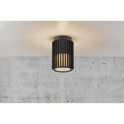 Nordlux outdoor ceiling light Aludra, black, 1xE27x15W, IP54, 2118006003
