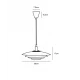 Nordlux pendant light 1xG9x40W, white, Bretagne 39489901 Nordlux pendant light 1xG9x40W, white, Bretagne 39489901