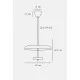 Nordlux pendant light 3xG9x5W, black, Mobile 2120653003 Nordlux pendant light 3xG9x5W, black, Mobile 2120653003