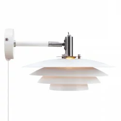 Nordlux wall lamp 1xG9x25W, white, Bretagne 2213471001
