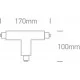 ONE LIGHT 3-phase T-connector, white, 41016A/W