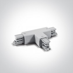 ONE LIGHT 3-phase T-connector, white, 41016A/W