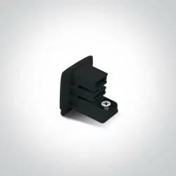ONE LIGHT 3-phase end cup, black, 41022A/B