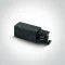 ONE LIGHT 3-Phasen Einspeiser, Schwarz, 41004A/B/L links