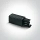 ONE LIGHT 3-Phasen Einspeiser, Schwarz, 41004A/B/L links