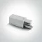 ONE LIGHT 3-Phasen Einspeiser, Weiss, 41004A/W/L links