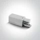 ONE LIGHT 3-Phasen Einspeiser, Weiss, 41004A/W/L links