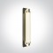 ONE LIGHT wall lamp LED 18W 3000K 1225lm IP44 brushed brass