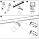 ONE LIGHT Track spot for 3-phase traks MR16 GU10 Track Spot, 10W, white, 65522T/W