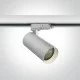ONE LIGHT Track spot for 3-phase traks MR16 GU10 Track Spot, 10W, white, 65522T/W