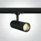 ONE LIGHT gaismeklis uzstādāms uz 3-fāžu sliedes 10W track spot ar COB LED, melns, 900lm, 3000K, 65642AT/B/W