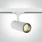 ONE LIGHT Spot für Hochvolt-Stromschiene 3-Phasen 10W, COB LED, Weiss, 900lm, 3000K, 65642AT/W/W