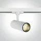 ONE LIGHT Spot für Hochvolt-Stromschiene 3-Phasen 10W, COB LED, Weiss, 900lm, 3000K, 65642AT/W/W
