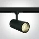ONE LIGHT Spot für Hochvolt-Stromschiene 3-Phasen 20W, COB LED, Schwarz, 1800lm, 3000K, 65642BT/B/W