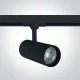 ONE LIGHT Spot für Hochvolt-Stromschiene 3-Phasen 20W, COB LED, Schwarz, 1800lm, 3000K, 65642BT/B/W