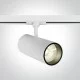 ONE LIGHT Spot für Hochvolt-Stromschiene 3-Phasen 30W, COB LED, 2400lm, Weiss, 2700lm, 4000K, 65642CT/W/C