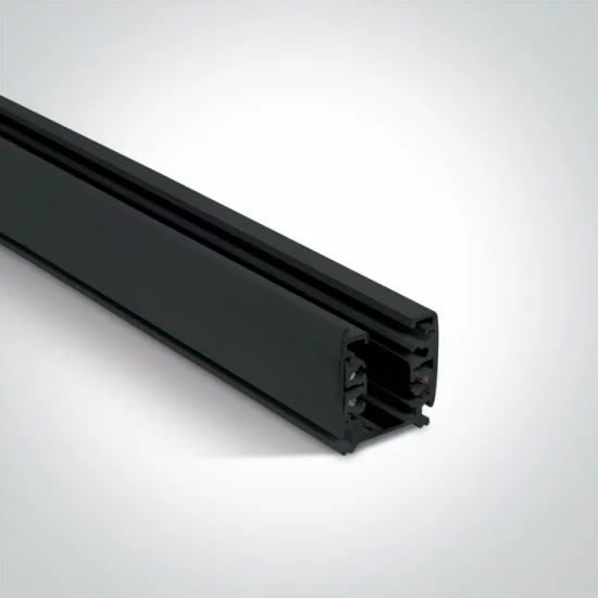 ONE LIGHT 3-phase track 2m, black, 40002A/B