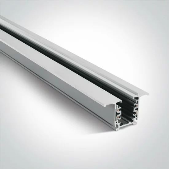 ONE LIGHT recessed 3-phase track 3m, white, 40003R/W