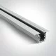 ONE LIGHT recessed 3-phase track 3m, white, 40003R/W