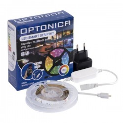 OPTONICA Smart LED Strip Set Adapter + WIFI Controller 60 LEDs Alexa & Google Assistant 4326