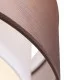 QAZQA Ceiling Lamp 3xE14x40W, Brown with White, Drum Duo 104412