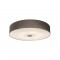 QAZQA Ceiling Lamp 6xE27x40W, brown, Drum Jute 91172