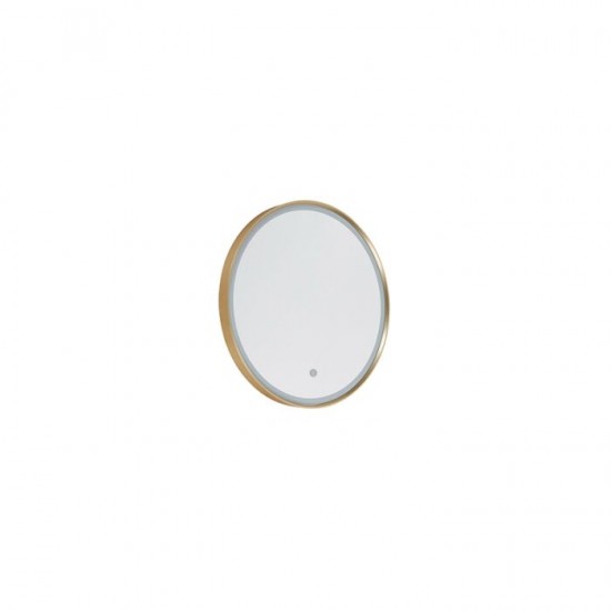 QAZQA Iluminacion mirror with LED light and touch switch Miral 102425