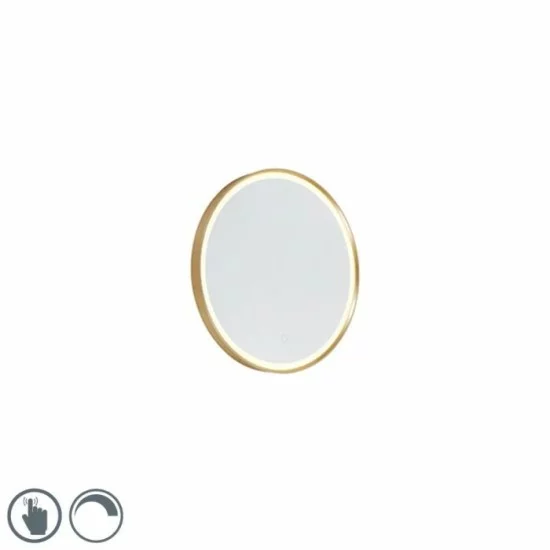 QAZQA Iluminacion mirror with LED light and touch switch Miral 102425 QAZQA Iluminacion mirror with LED light and touch switch Miral 102425