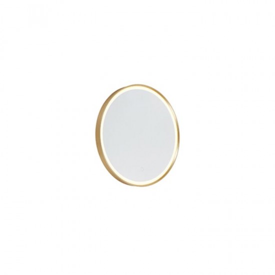 QAZQA Iluminacion mirror with LED light and touch switch Miral 102425
