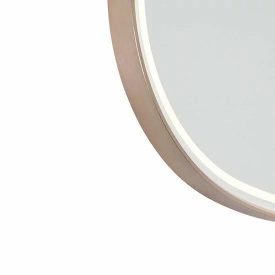 QAZQA Iluminacion mirror with LED light and touch switch copper 104523 QAZQA Iluminacion mirror with LED light and touch switch copper 104523