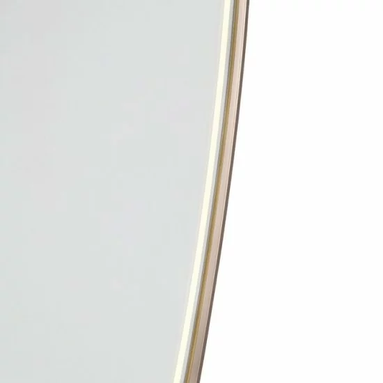 QAZQA Iluminacion mirror with LED light and touch switch copper 104523 QAZQA Iluminacion mirror with LED light and touch switch copper 104523