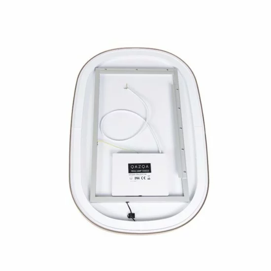 QAZQA Iluminacion mirror with LED light and touch switch copper 104523 QAZQA Iluminacion mirror with LED light and touch switch copper 104523