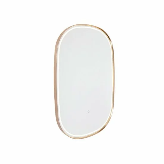 QAZQA Iluminacion mirror with LED light and touch switch copper 104523 QAZQA Iluminacion mirror with LED light and touch switch copper 104523