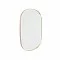 QAZQA Iluminacion mirror with LED light and touch switch copper 104523