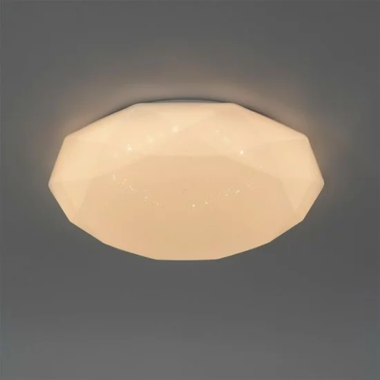 QAZQA Smart dimmable LED ceiling Lamp, 24W, 1800lm, compatible with Alexa and Google Home, Emma 103951 QAZQA Smart dimmable LED ceiling Lamp, 24W, 1800lm, compatible with Alexa and Google Home, Emma 103951