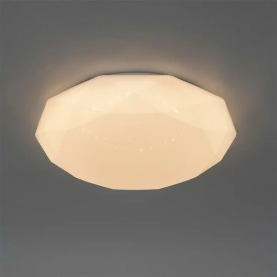 QAZQA Smart dimmable LED ceiling Lamp, 24W, 1800lm, compatible with Alexa and Google Home, Emma 103951 QAZQA Smart dimmable LED ceiling Lamp, 24W, 1800lm, compatible with Alexa and Google Home, Emma 103951