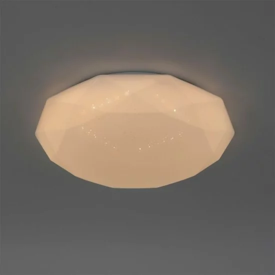 QAZQA Smart dimmable LED ceiling Lamp, 24W, 1800lm, compatible with Alexa and Google Home, Emma 103951 QAZQA Smart dimmable LED ceiling Lamp, 24W, 1800lm, compatible with Alexa and Google Home, Emma 103951