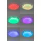 QAZQA Smart dimmable ceiling Lamp with LED RGB, 48W, 3600lm, compatible with Alexa and Google Home, Jochem 103957