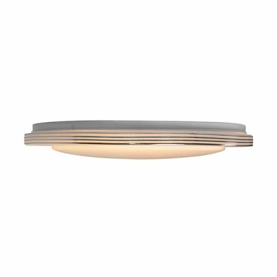 QAZQA Smart dimmable ceiling Lamp with LED RGB, 48W, 3600lm, compatible with Alexa and Google Home, Jochem 103957