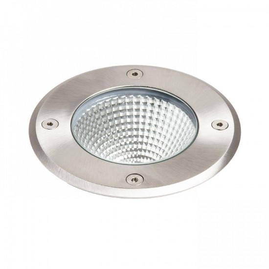 RENDL Recessed outdoor light RIZZ R 125 LED, 7W, IP67, 3000K, 46°, R11961